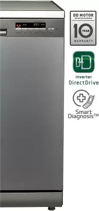 LG D1452CF Free Standing 14 Place Settings Dishwasher (OPEN BOX) LG D1452CF Free Standing 14 Place Settings Dishwasher (OPEN BOX)
